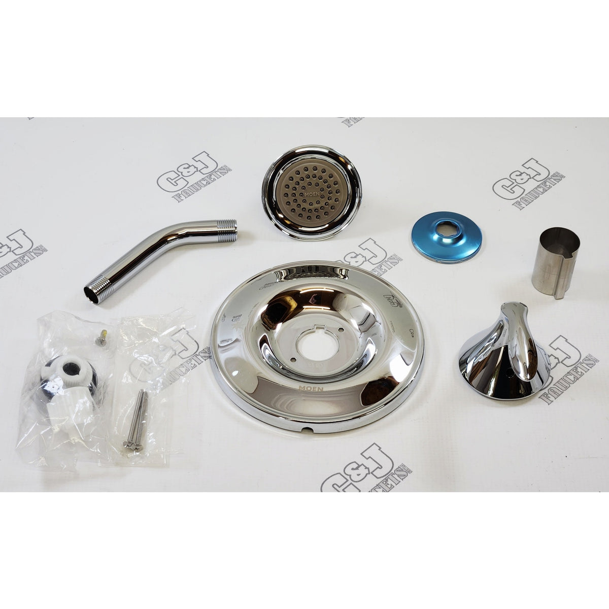 Moen T2132 Eva 2.5 GPM Single Handle Posi-Temp Shower Trim Package - Chrome