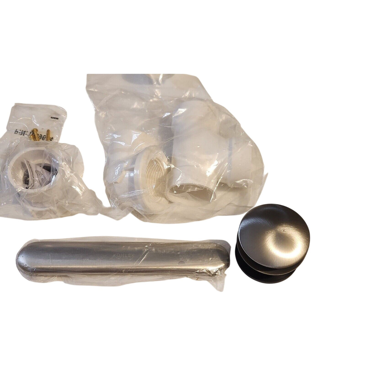 Kohler 7272-BN Clearflo Tub Drain with Slotted Overflow - Vibrant Brushed Nickel
