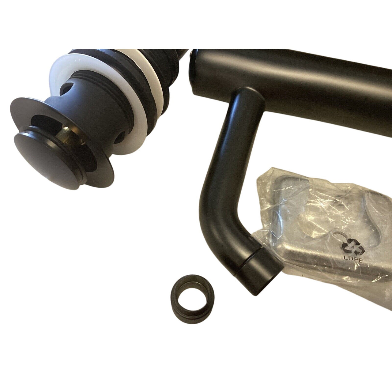 Signature Hardware 466417 Lentz 1.2 GPM Single Hole Bathroom Faucet Matte Black