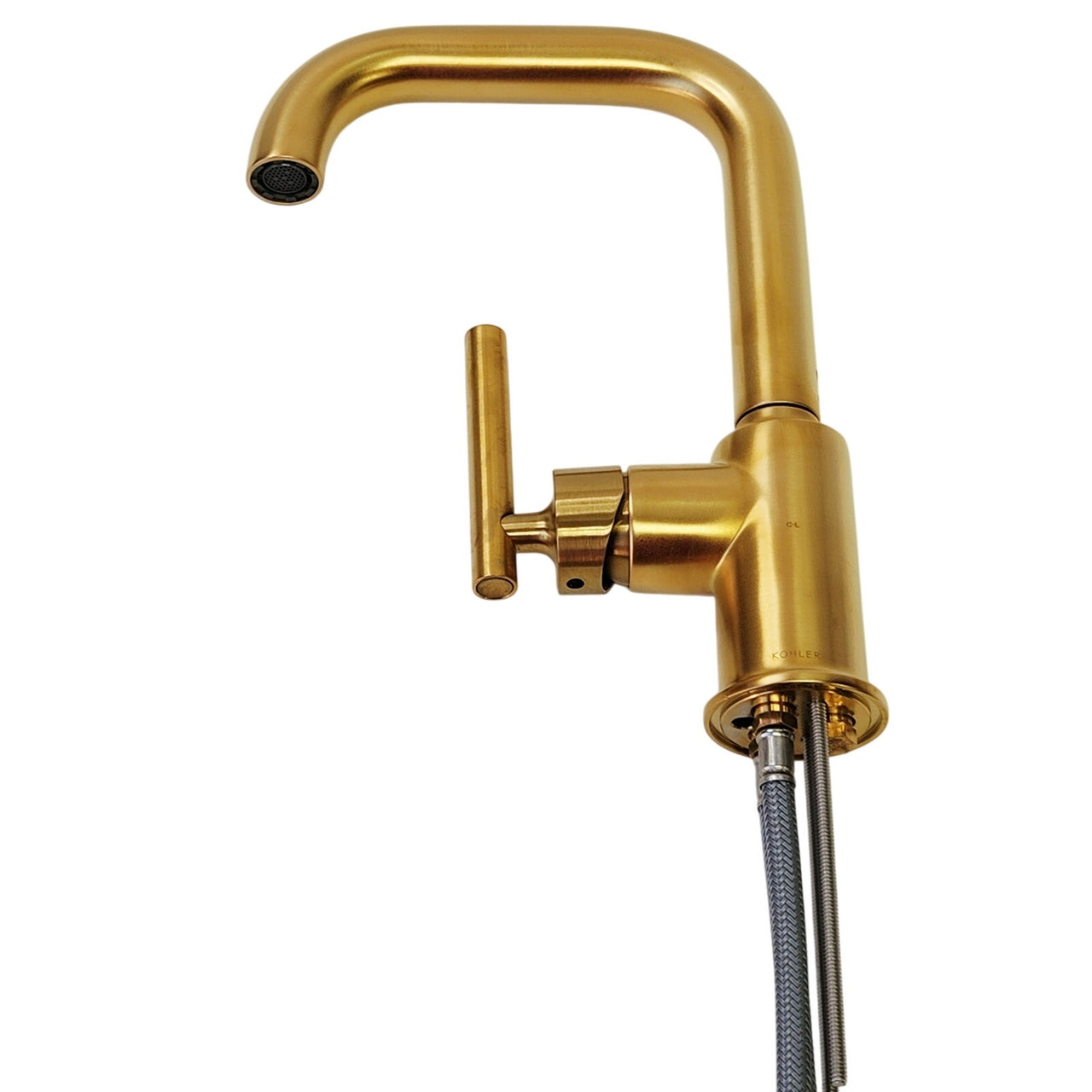 Kohler 7509-2MB Purist Bar Sink Faucet - Vibrant Brushed Moderne Brass READ