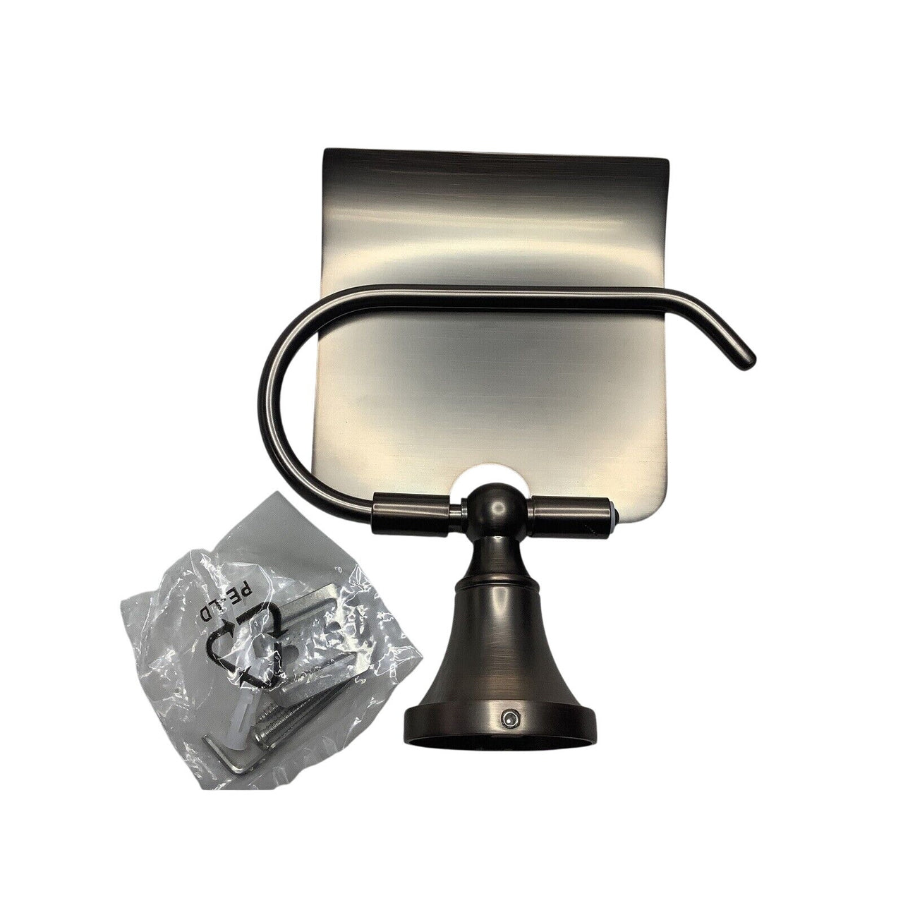 Signature Hardware 353554 Seattle Toilet Paper Holder - Oil Rubbed Bronze