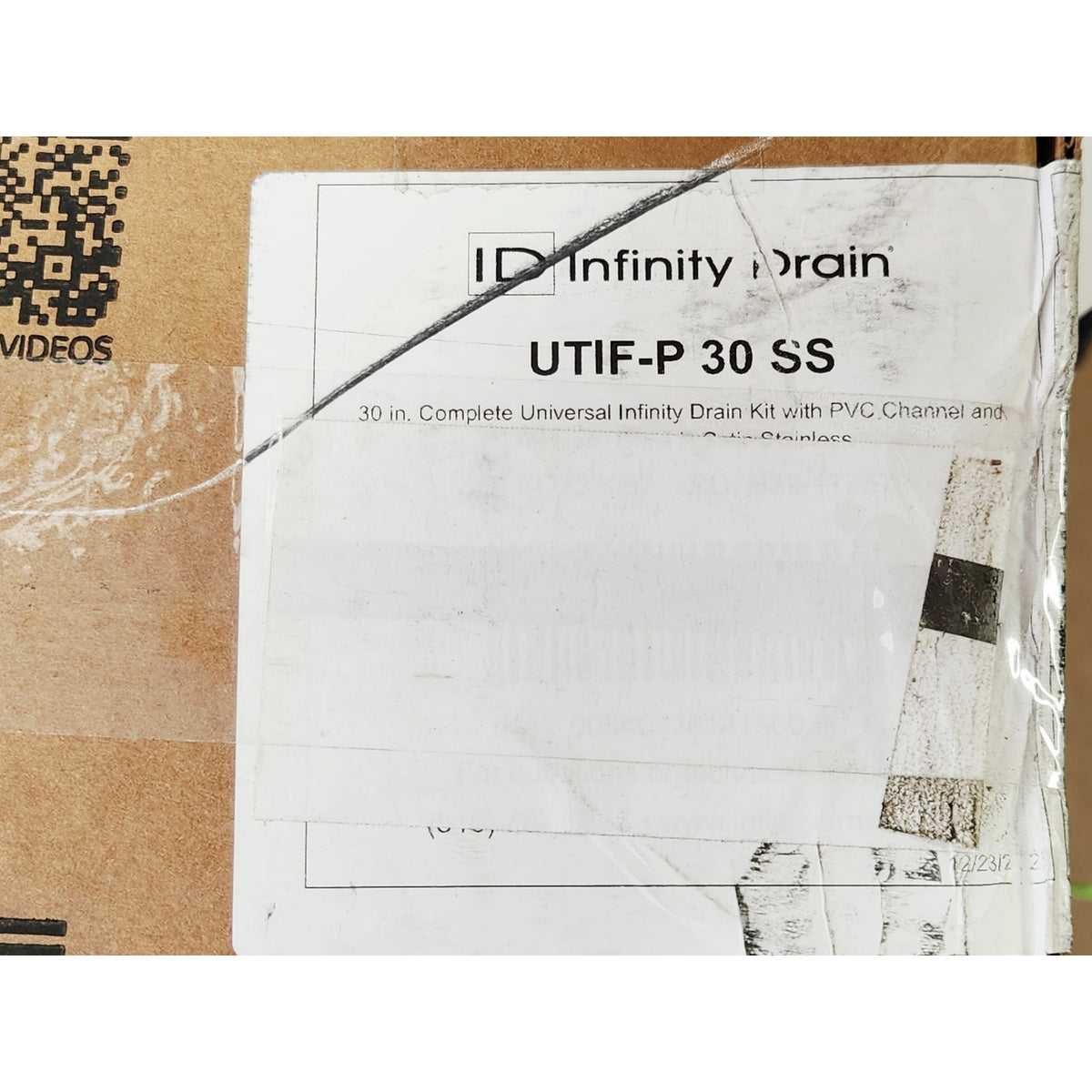 Utif Infinity Drain UTIF-P 30SS 30