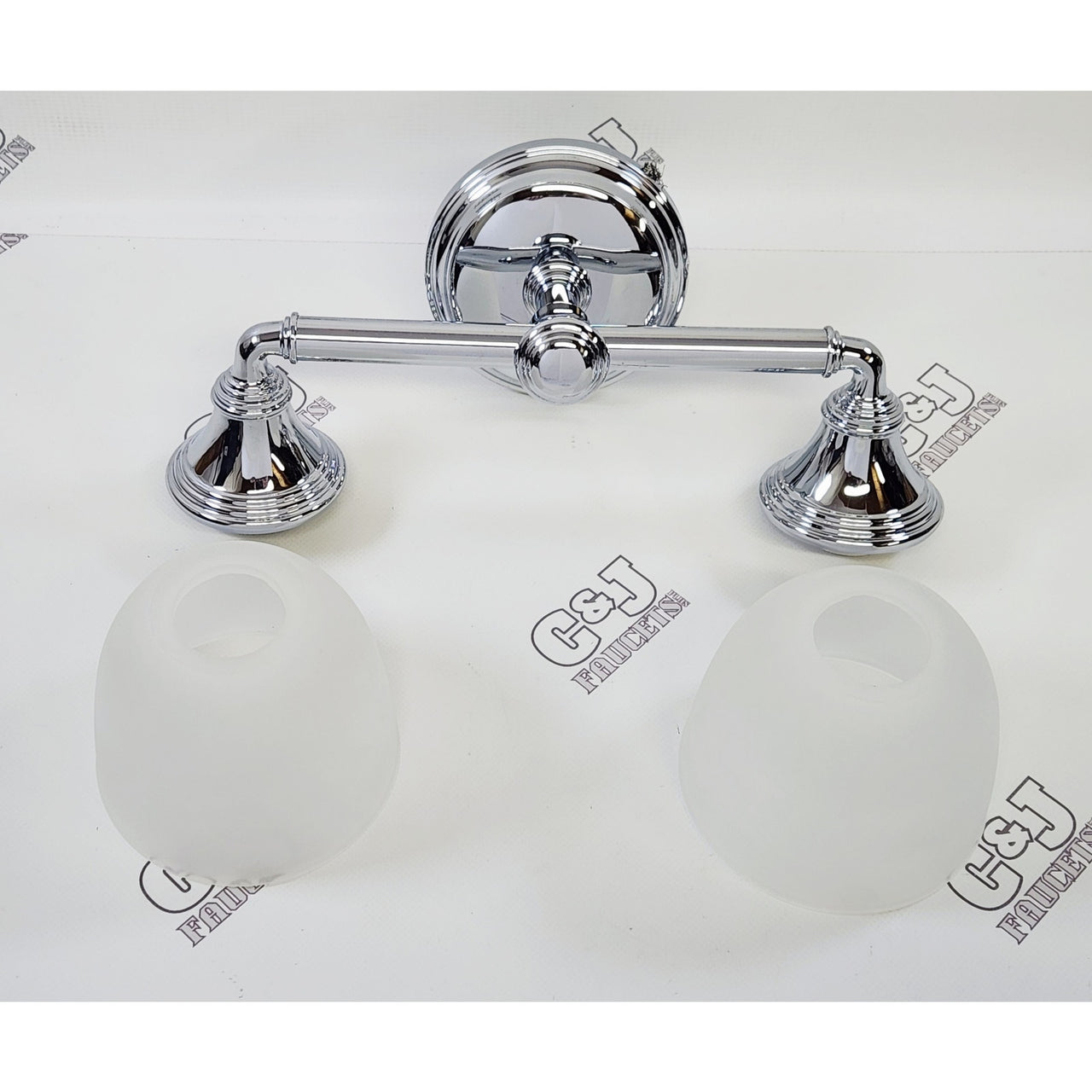 Kohler 10571-CP Devonshire 2-Light 15" Wall Sconce - Polished Chrome