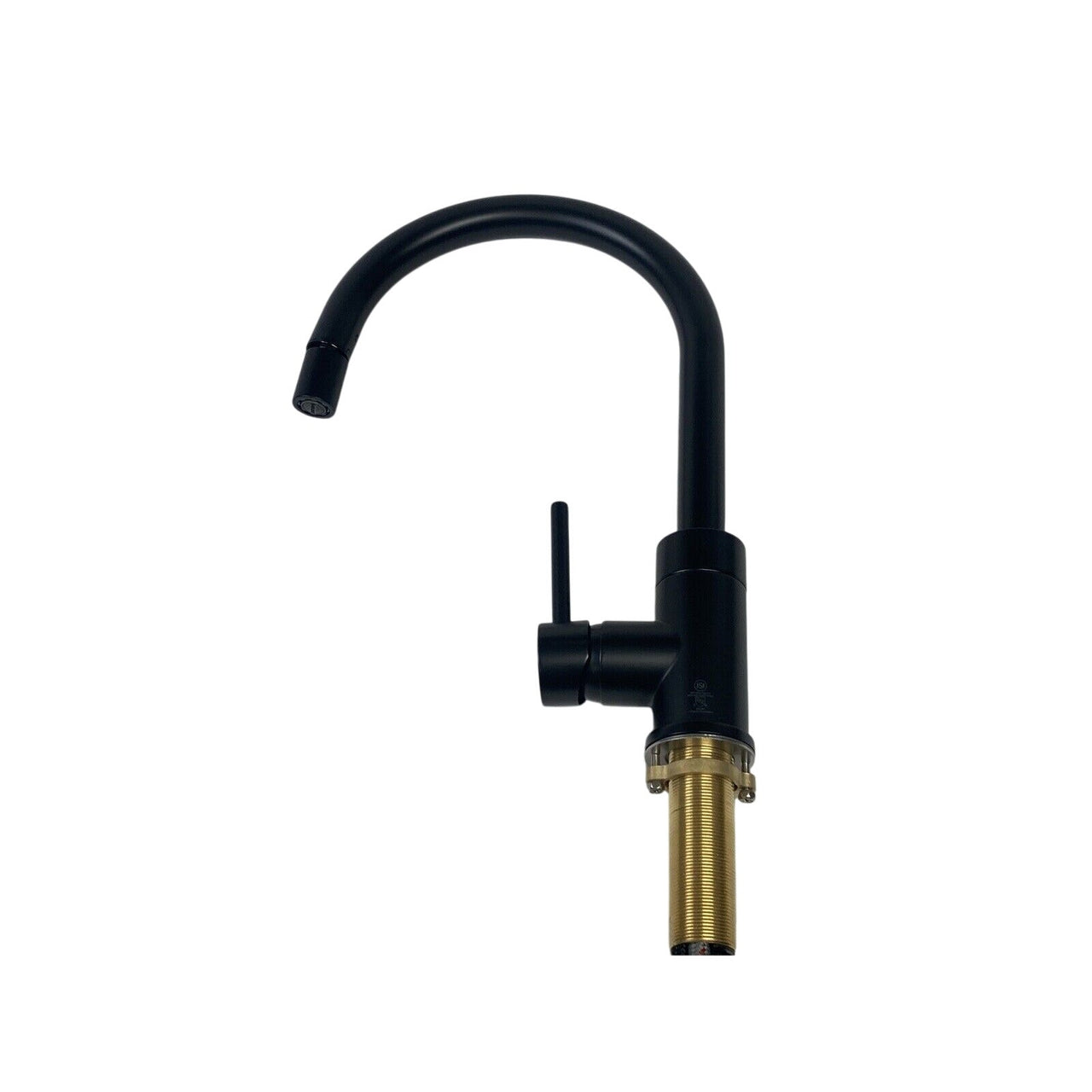 Signature Hardware 484779 Ravenel 1.75 GPM Pull Down Bar Faucet-Matte Black READ