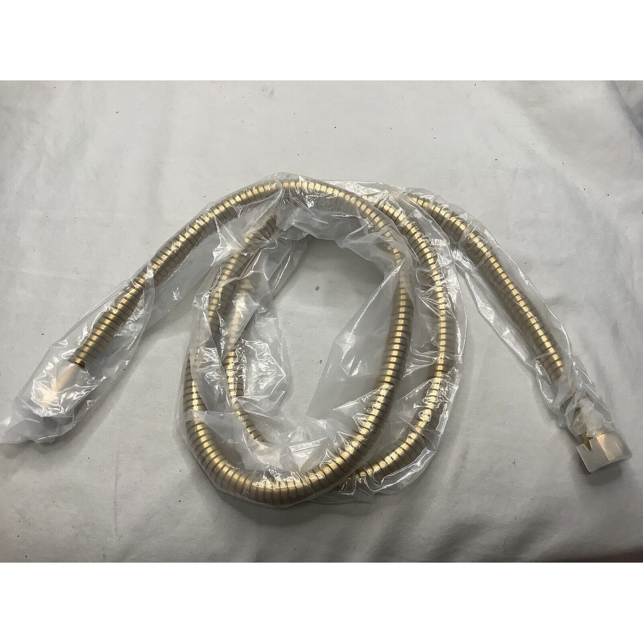Signature Hardware 476853 60" Stretchable Hand Shower Hose - Brushed Gold