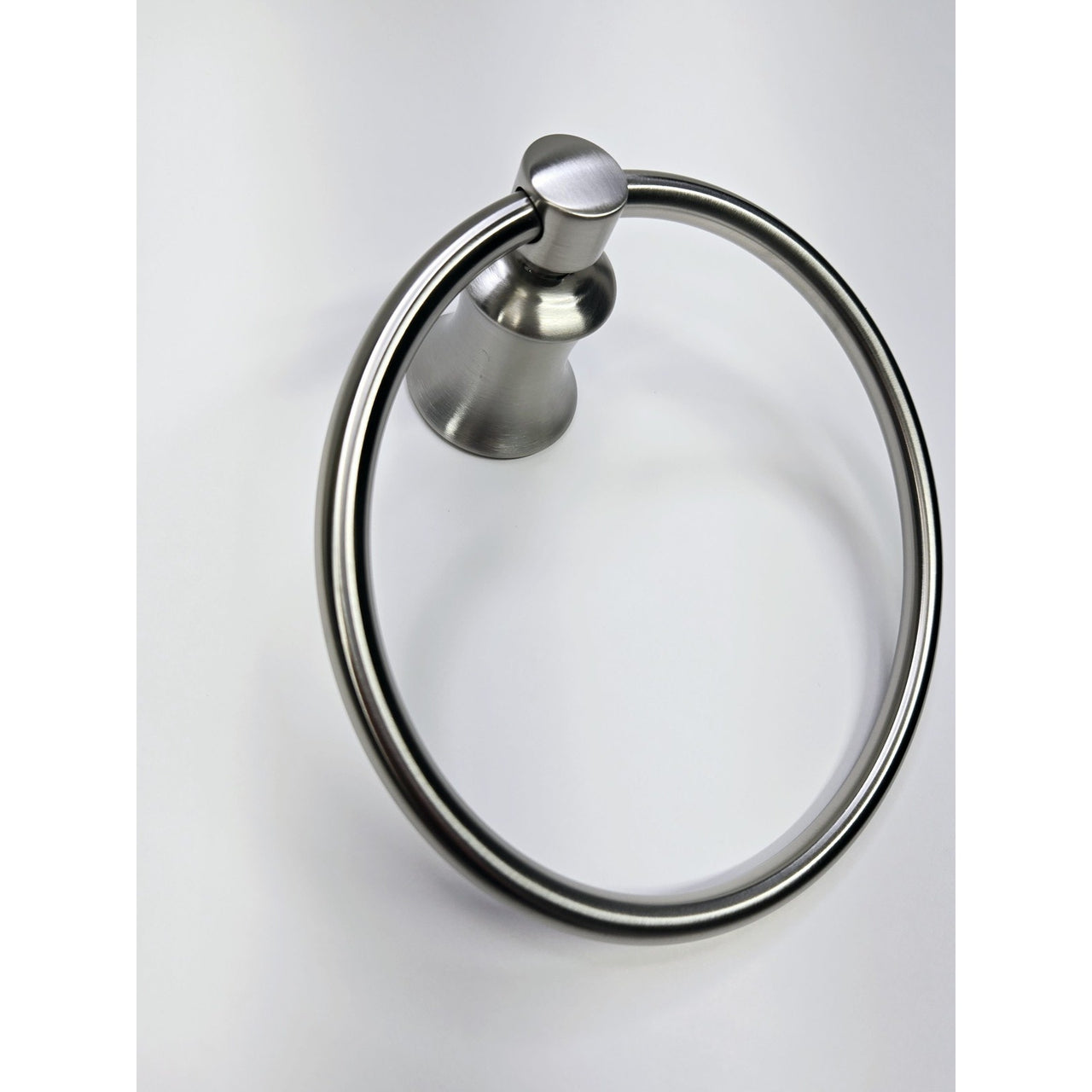 Signature Hardware 446873 Pendleton 6-1/2" Towel Ring - Brushed Nickel