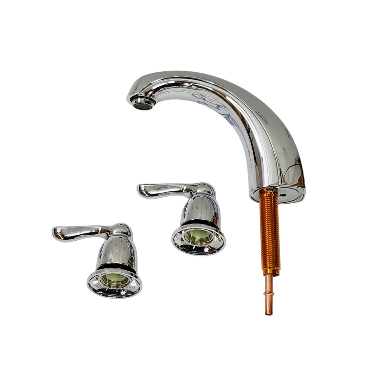 Moen 4945 Chateau Double Handle Widespread Bathroom Faucet - Chrome