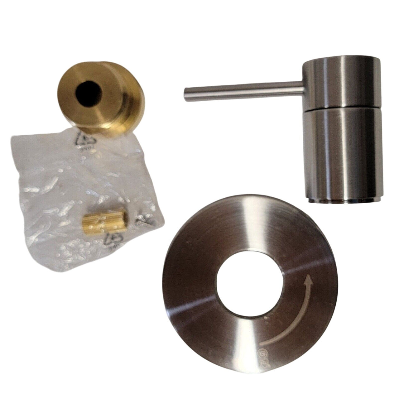 Signature Hardware 483866 Lexia Volume Control Valve Trim - Brushed Nickel READ
