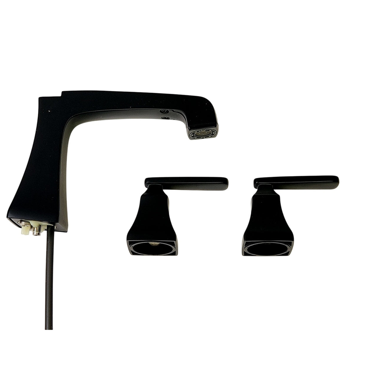 Delta 3564-BLMPU-DST Ashlyn Widespread Bathroom Faucet - Matte Black