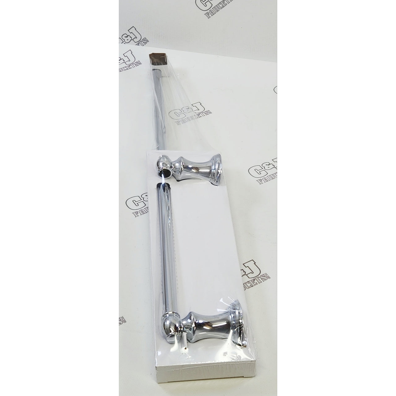 Signature Hardware 446902 Beasley 24" Wall Mounted Towel Bar - Chrome