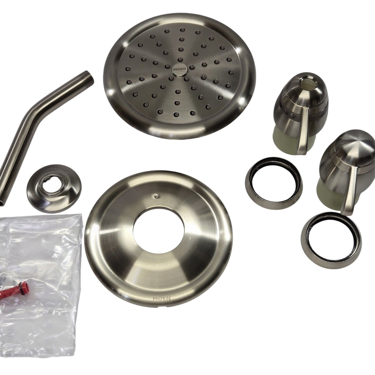 Moen TS3400BN ExactTemp Thermostatic Shower Trim, No Valve - Brushed Nickel