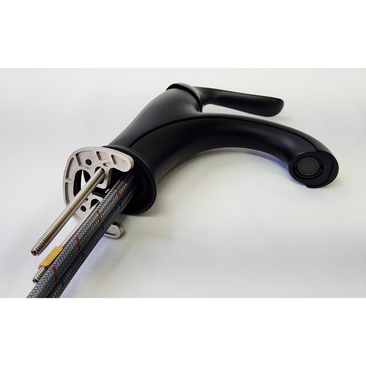 Miseno MNO301FB Bella Single Hole Bathroom Faucet - Flat Black