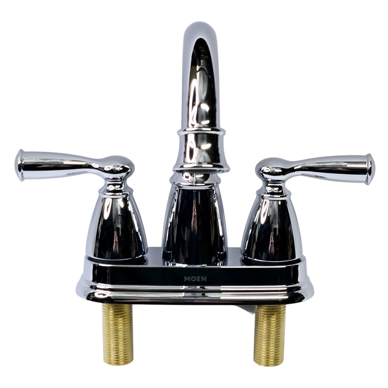 Moen 84943 Banbury 4 in. Centerset High-Arc Bathroom Faucet - Chrome