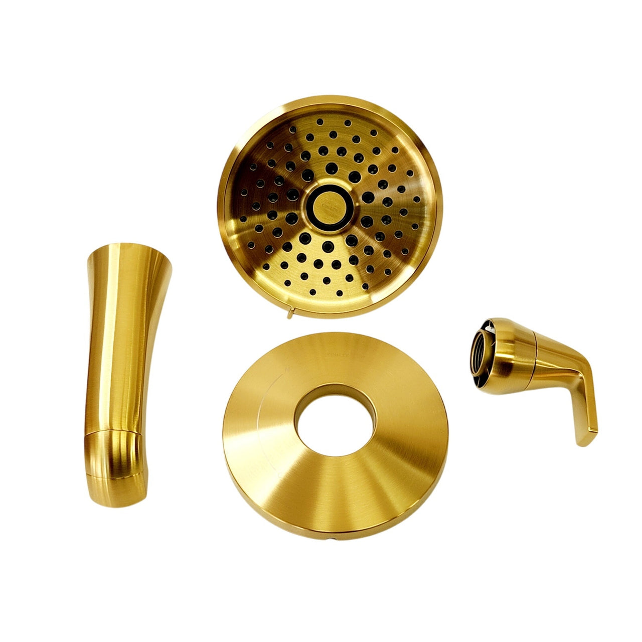 Kohler R26929-4G-2MB Cursiva 1.75 GPM Tub and Shower Faucet - Brushed Brass