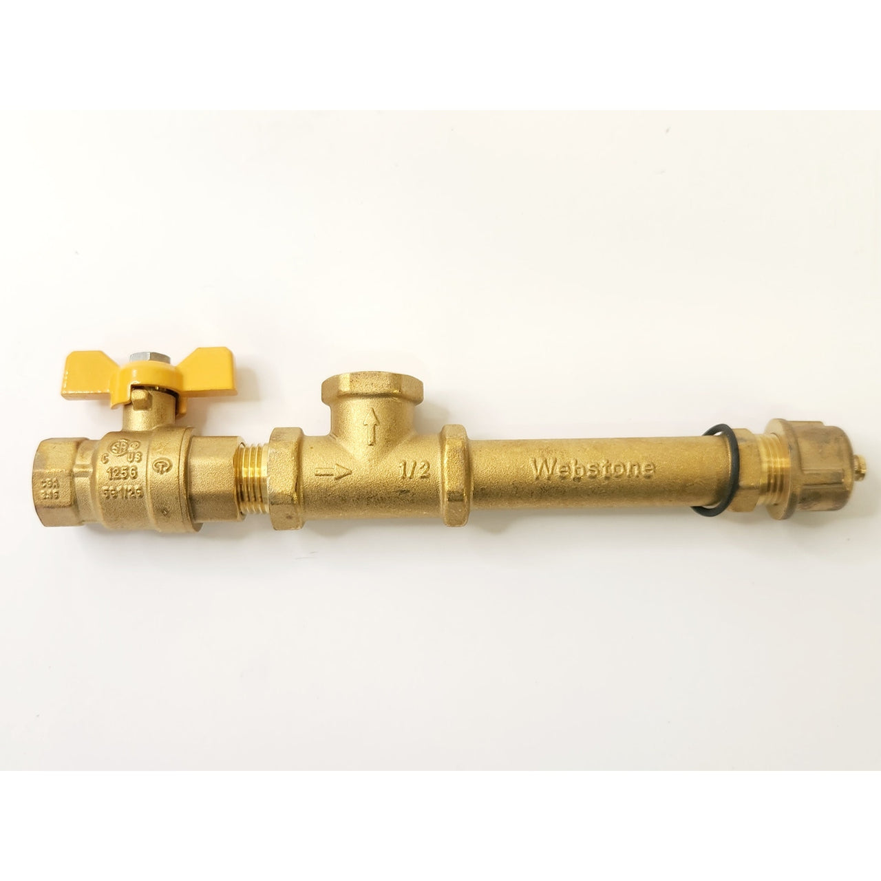 Webstone H-22442-24-FP EXP 1/2" Brass Installation Kit for Tankless Water Heater