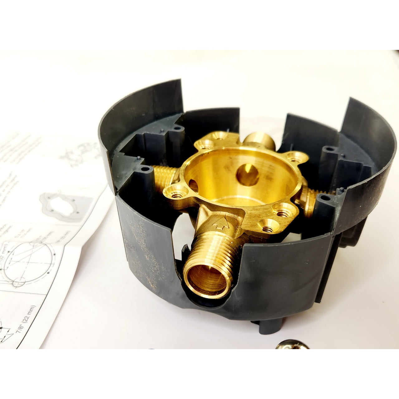 Kohler 8300-PX-NA Rite-Temp PEX Valve Body Rough-In Less Valve Cartridge