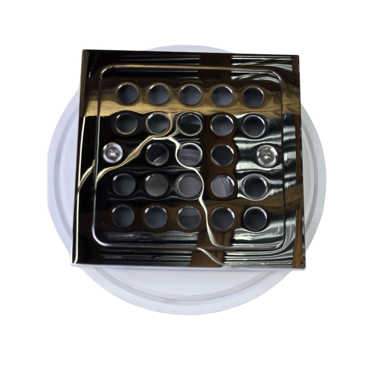 Signature Hardware 446696 Menlo Square Shower Drain - Chrome