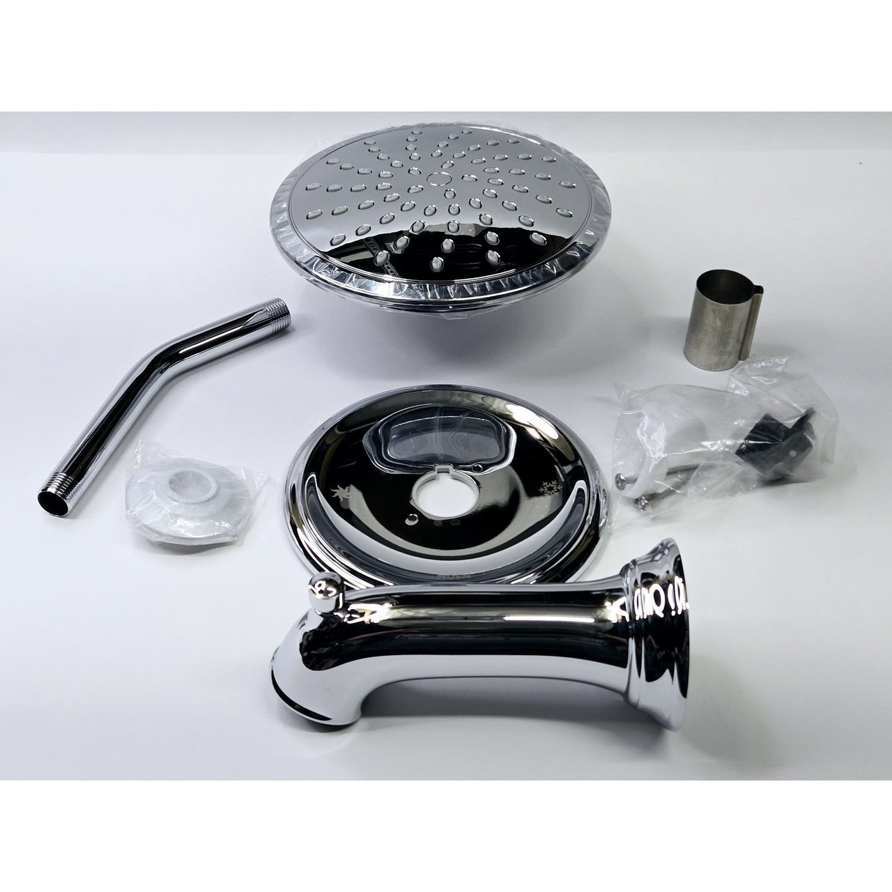 Moen T2283EP Dartmoor Posi-Temp Tub and Rain Shower Faucet Trim Kit -Chrome READ