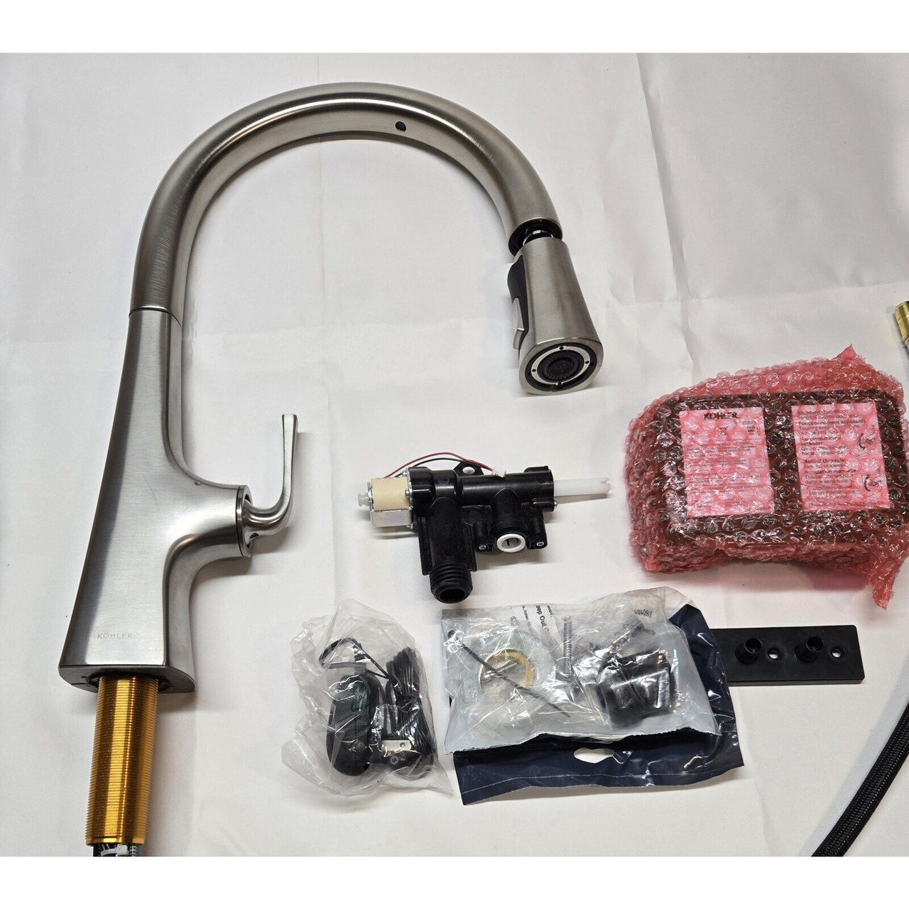 Kohler 22068-VS Graze Touchless Kitchen Sink Faucet - Vibrant Stainless *READ