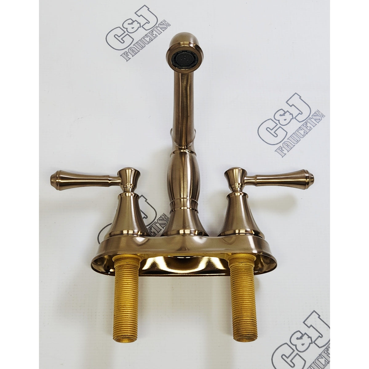 Delta 2597LF-CZMPU Cassidy 4" Centerset Bathroom Faucet - Champagne Bronze READ