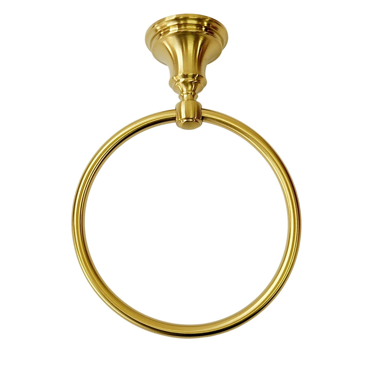 Pfister BRB-TB0BG Tisbury 6-3/16" Wall Mounted Towel Ring - Brushed Gold