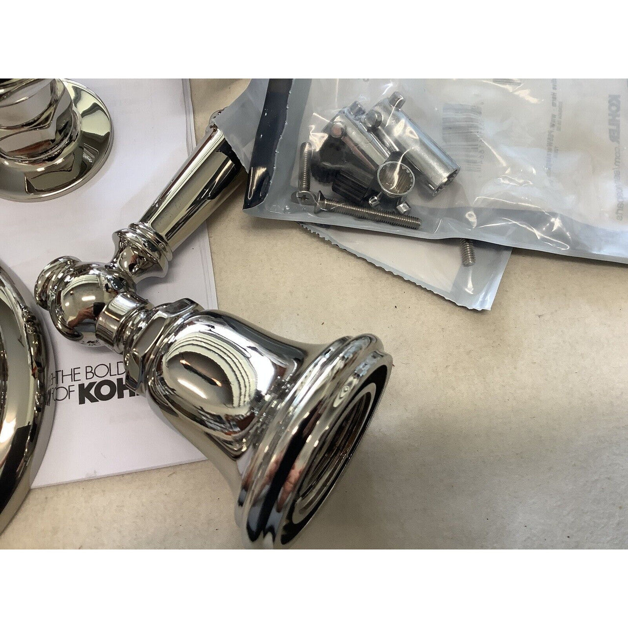 Kohler T72770-4-SN Artifacts MasterShower Transfer Valve Trim - Polished Nickel