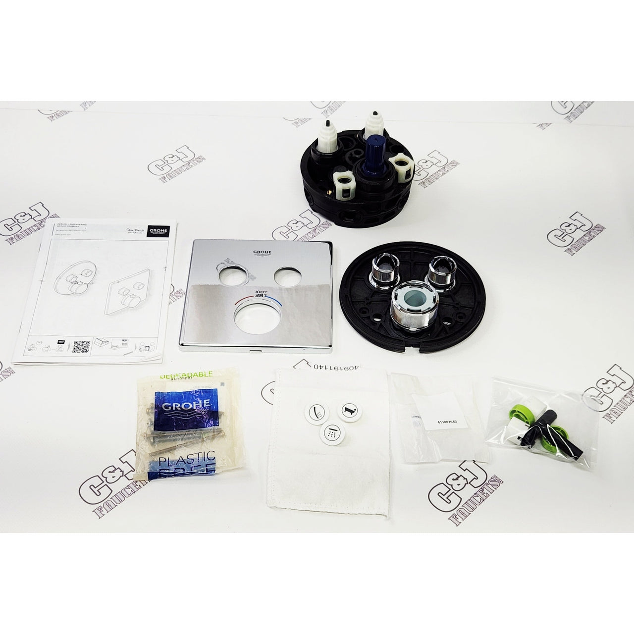 Grohe 29141000 Grohtherm SmartControl Dual Function Shower Trim - Chrome READ