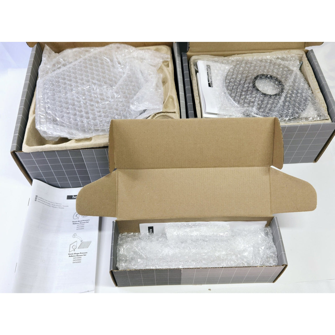 hansgrohe 04954000 Vernis Blend 1-Spray 1.5 GPM Full Shower Trim Kit - Chrome