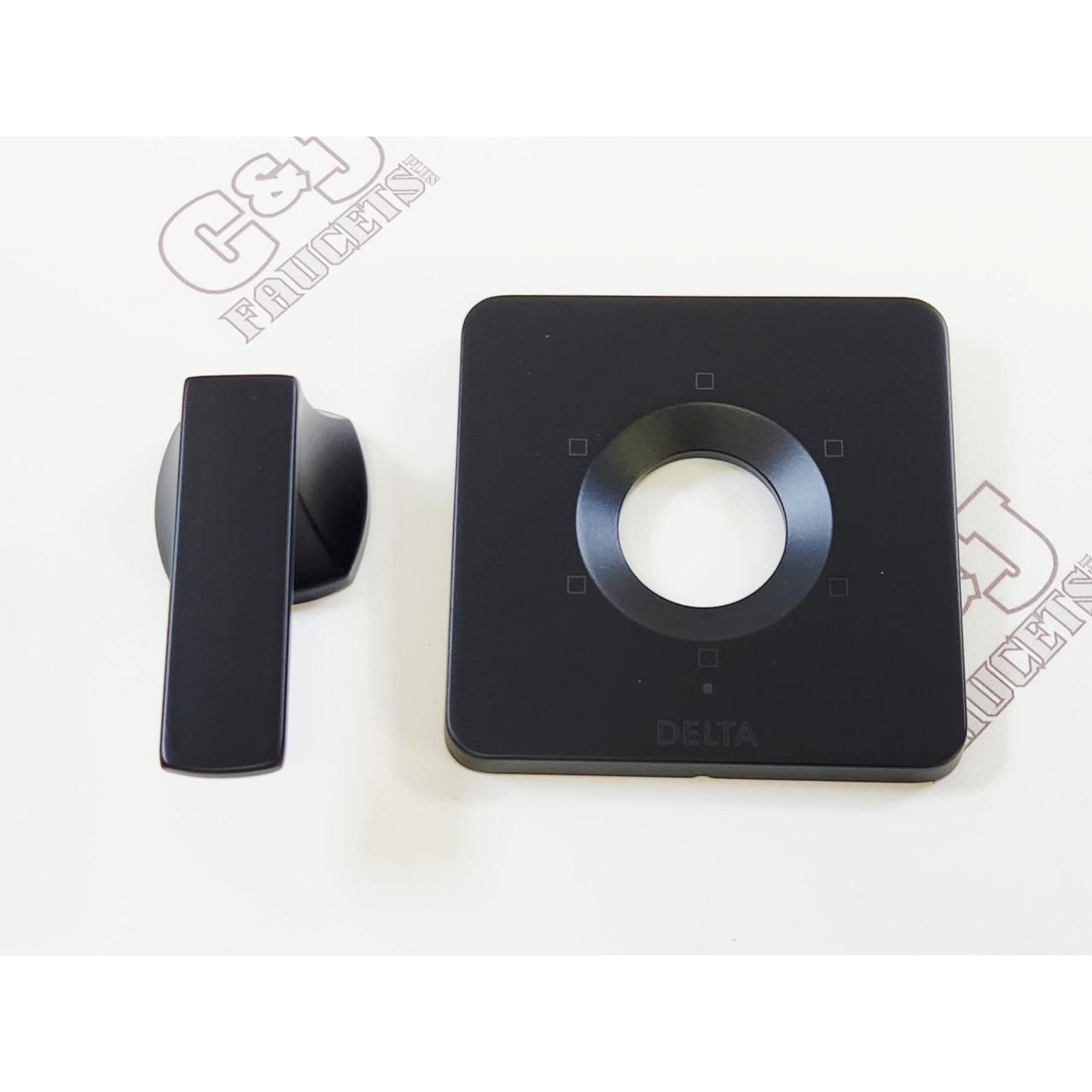 Delta T11937-BL Velum Single Handle 6-Setting Diverter Trim - Matte Black