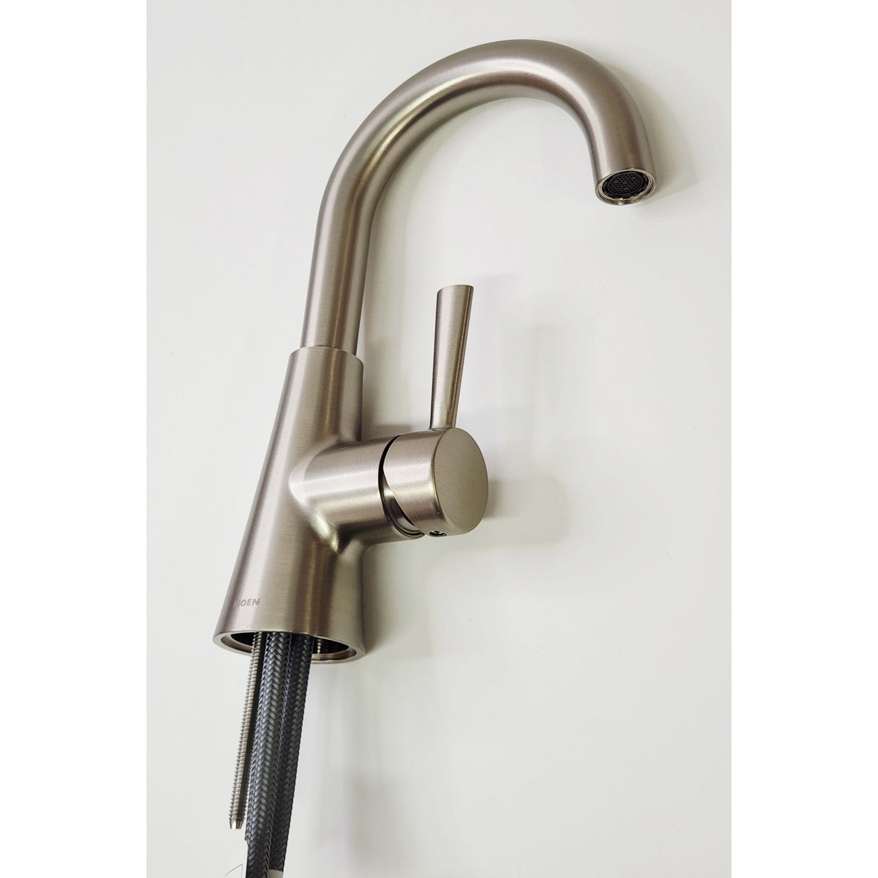 Moen 84021SRN Ronan Single-Handle Bathroom Faucet - Spot Resist Brushed Nickel