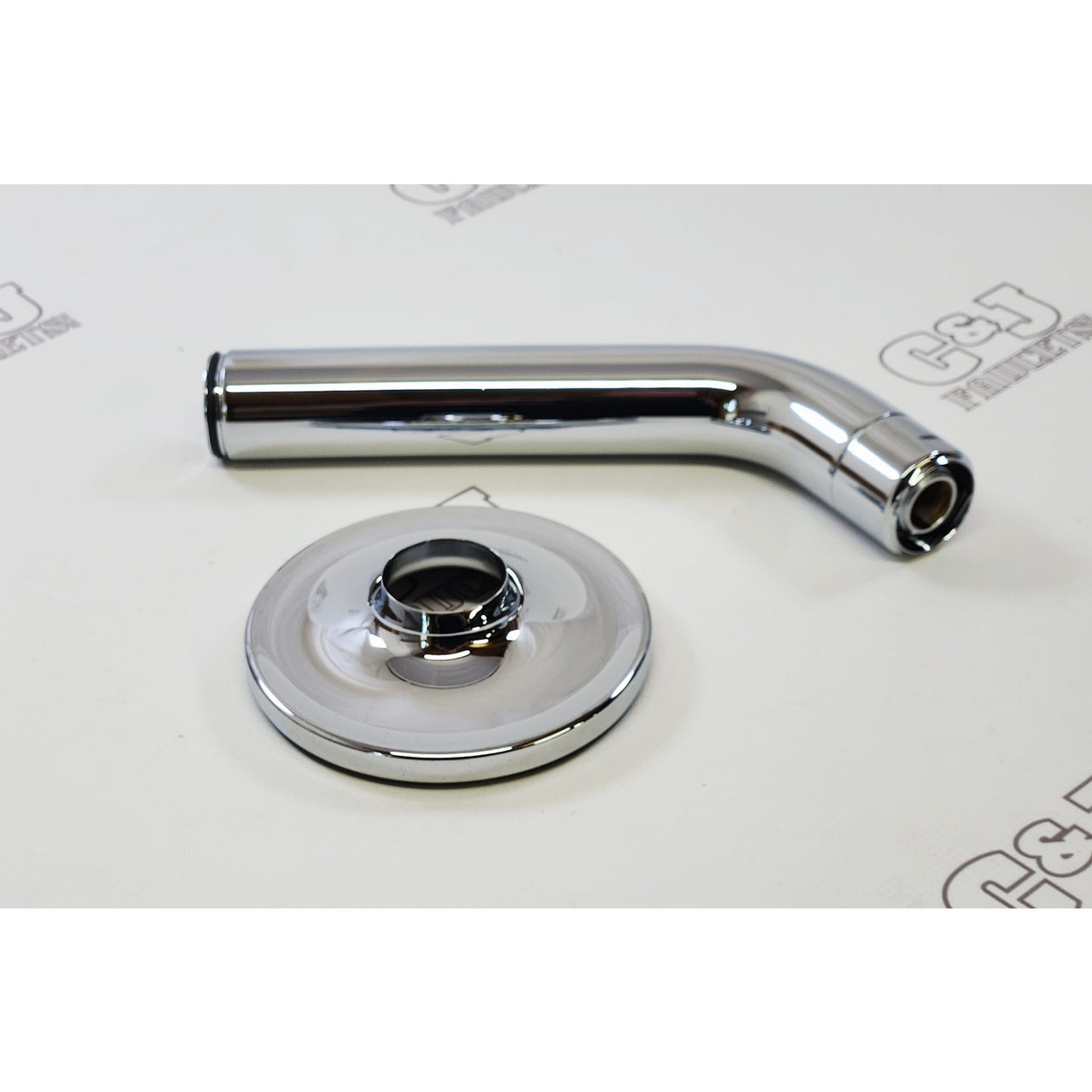 Kohler 933-CP Purist Wall Mount Shower Arm and Flange - Polished Chrome READ