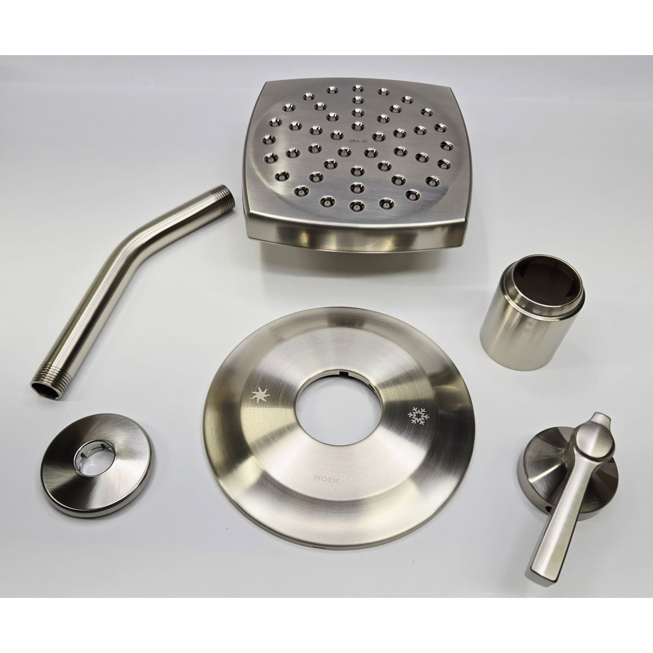 Moen UTS3912EPBN Flara Single Function Valve Trim Less Valve - Brushed Nickel