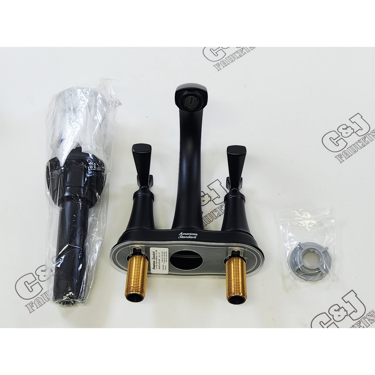 American Standard 7417201.243 Rumson 1.2 GPM Bathroom Faucet - Matte Black READ