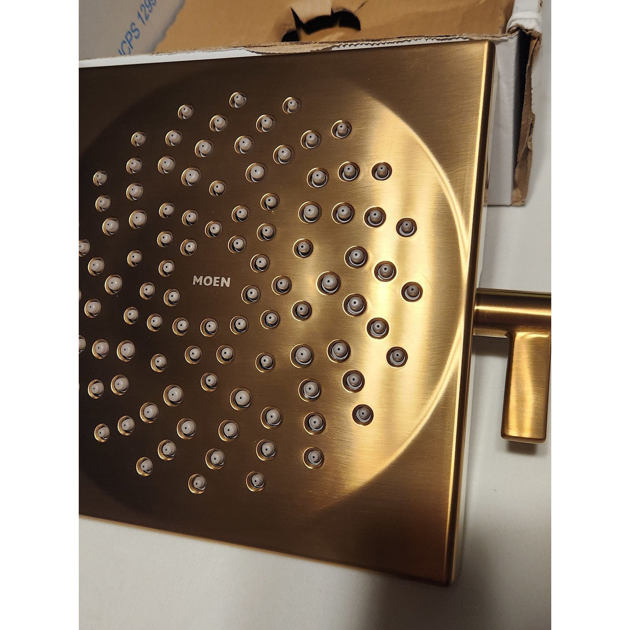 Moen S6345BG Two-Function 8-1/2" Rainshower Spray Head - Brushed Gold