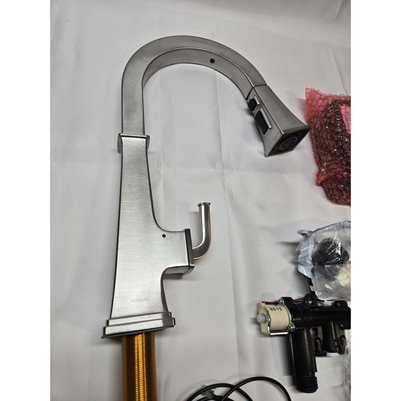 Kohler 23832-VS Riff Touchless Pull-Down Kitchen Sink Faucet - Vibrant Stainless