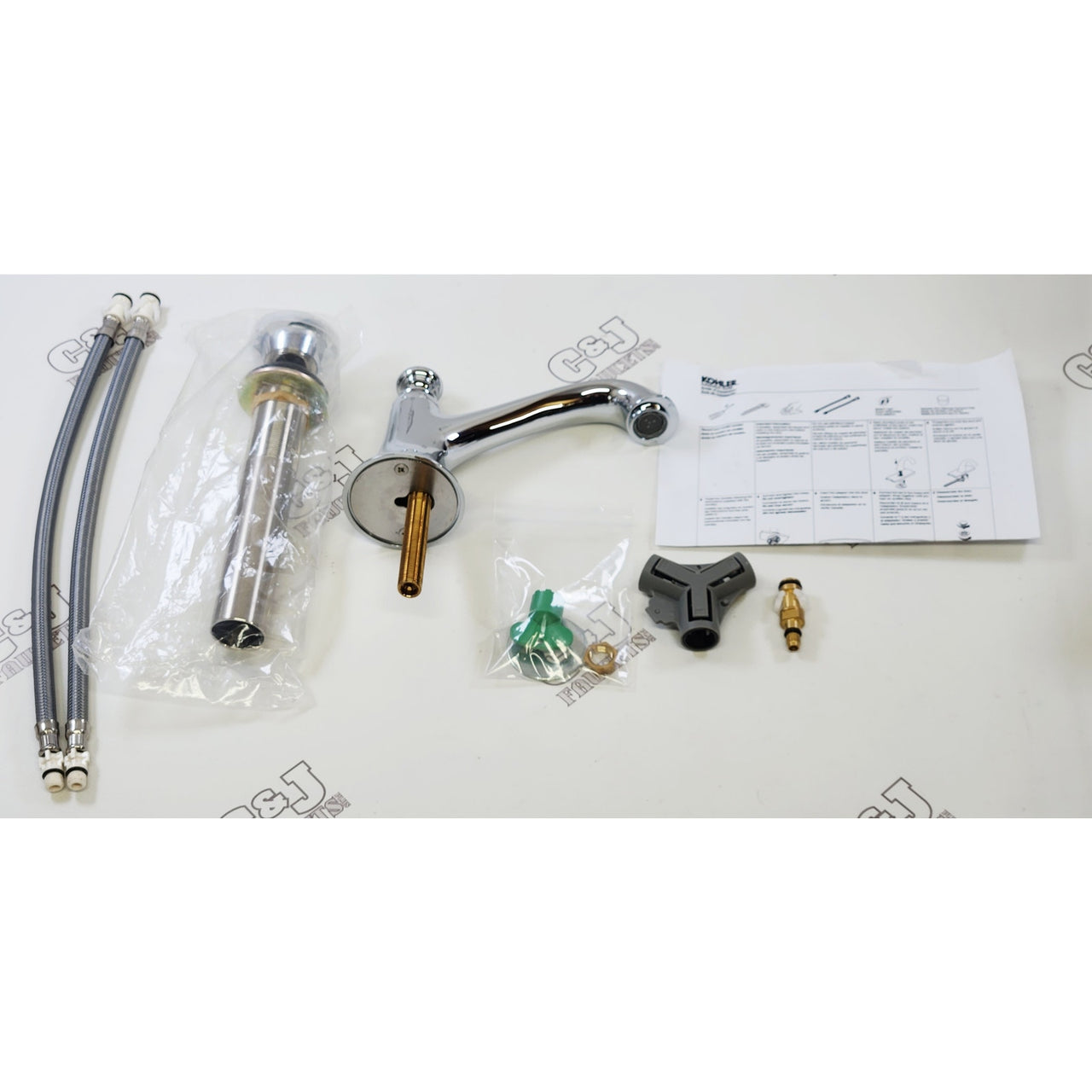 Kohler 72759-CP Artifacts Bathroom Faucet Spout Only - Polished Chrome READ