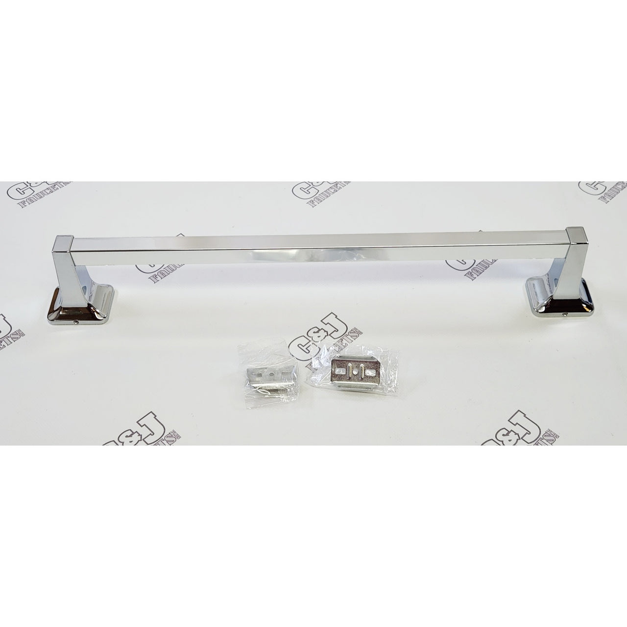 Franklin Brass D2418PC Futura Bathroom Wall Mount Towel Bar - Polished Chrome
