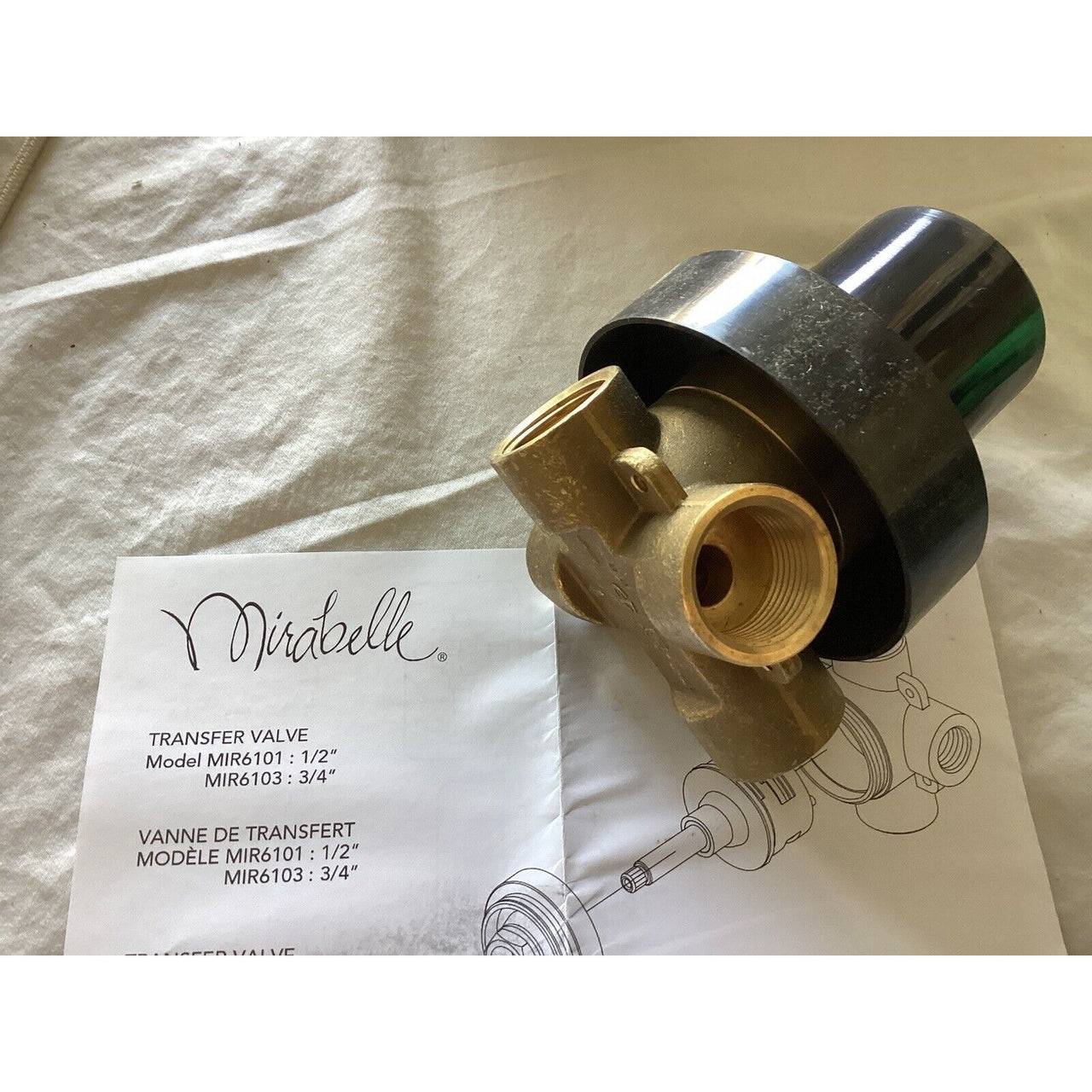 Miseno MNO6103 3/4" Diverter Rough In Valve