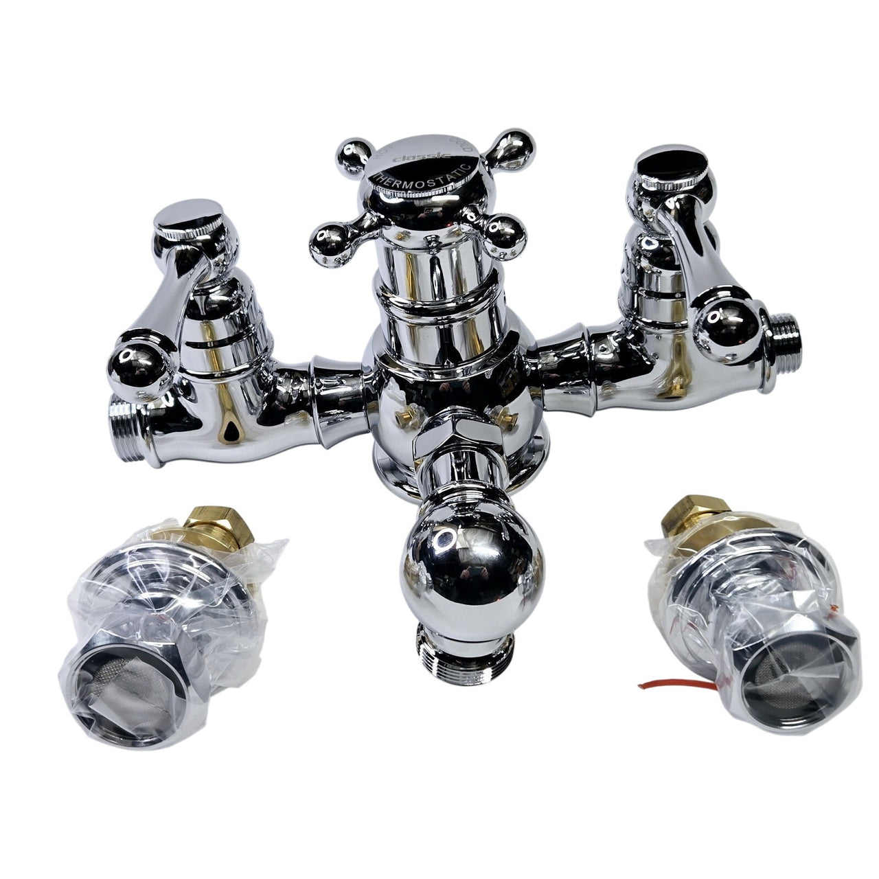 Signature Hardware 217737 Oxford Thermostatic Shower Faucet Diverter Only-Chrome