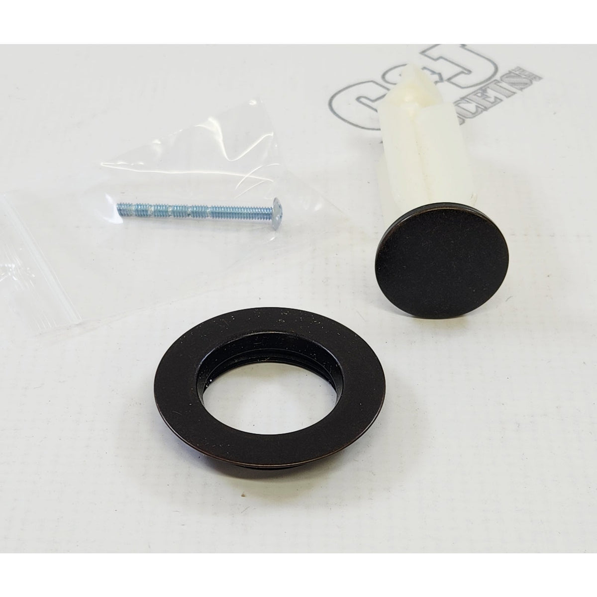 Moen 10709ORB Replacement Drain Assembly with Plug and Seat - Oil Rubbed Bronze