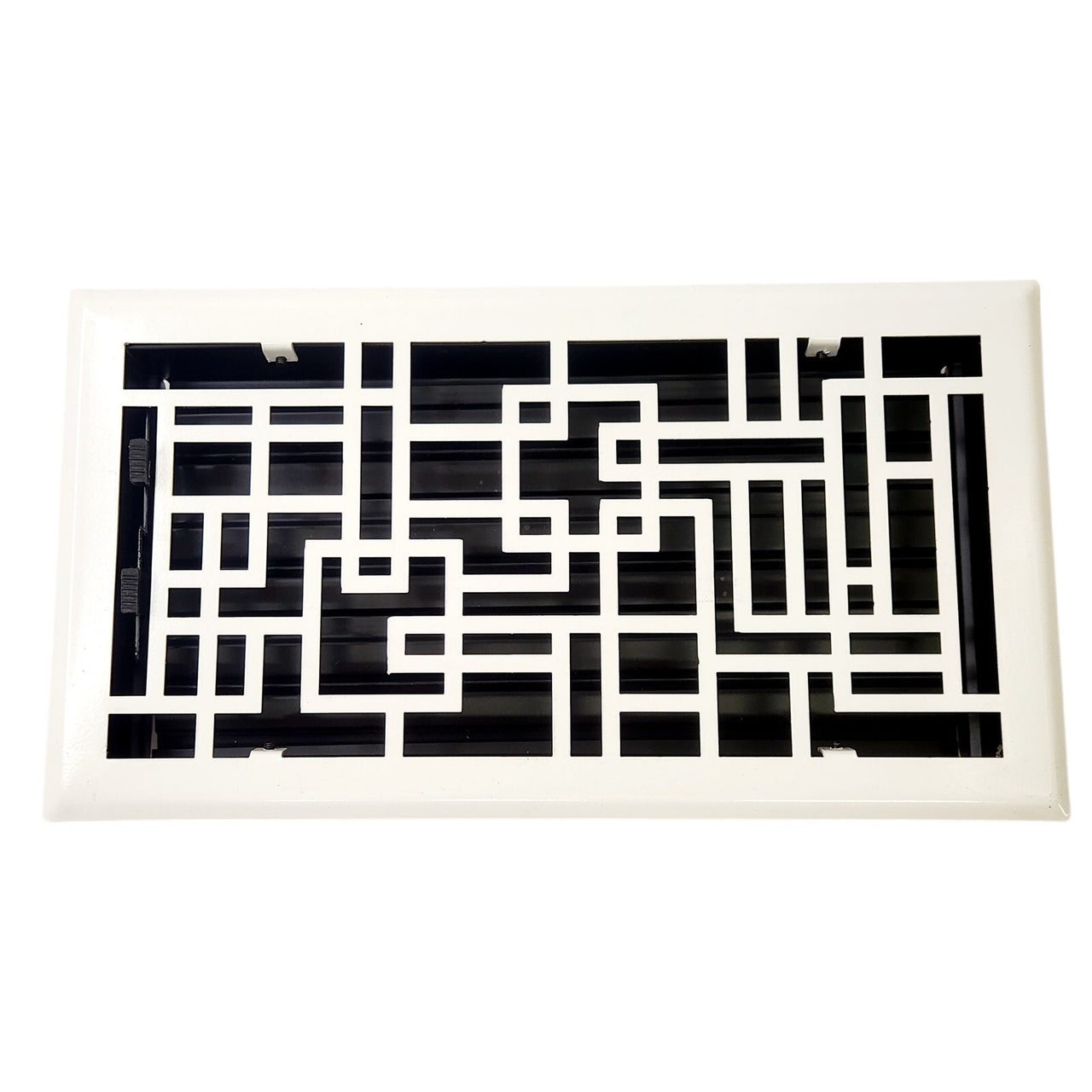 Signature Hardware 435450 Baer 6" x 12" Floor Register - White