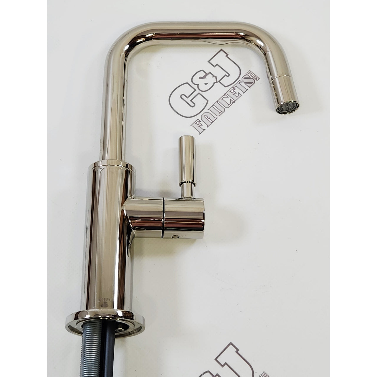 Brizo 61365LF-C-PN Solna Single Hole Kitchen Sink Faucet - Polished Nickel READ