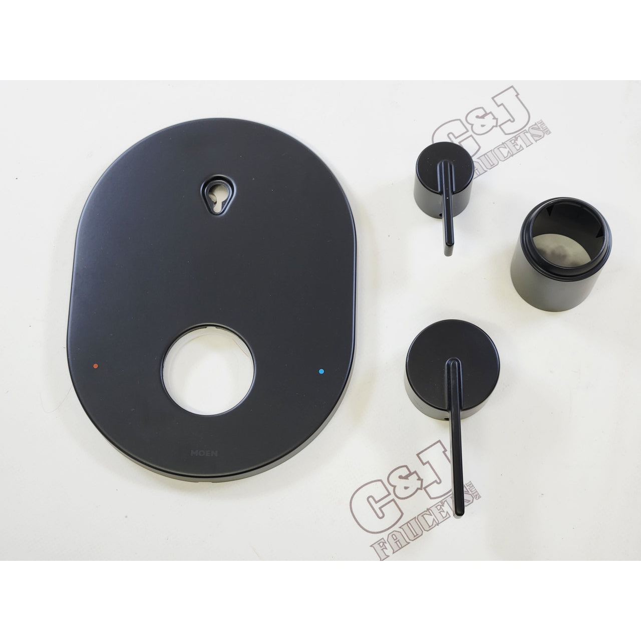 Moen UT3331BL Cia 3 Function Pressure Balanced Valve Trim Only -Matte Black READ