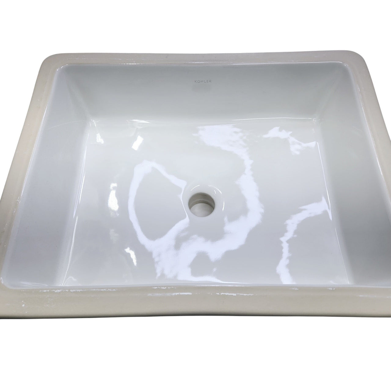 Kohler Verticyl 2882-0 19-13/16" Rectangular Undermount Bathroom Sink - White