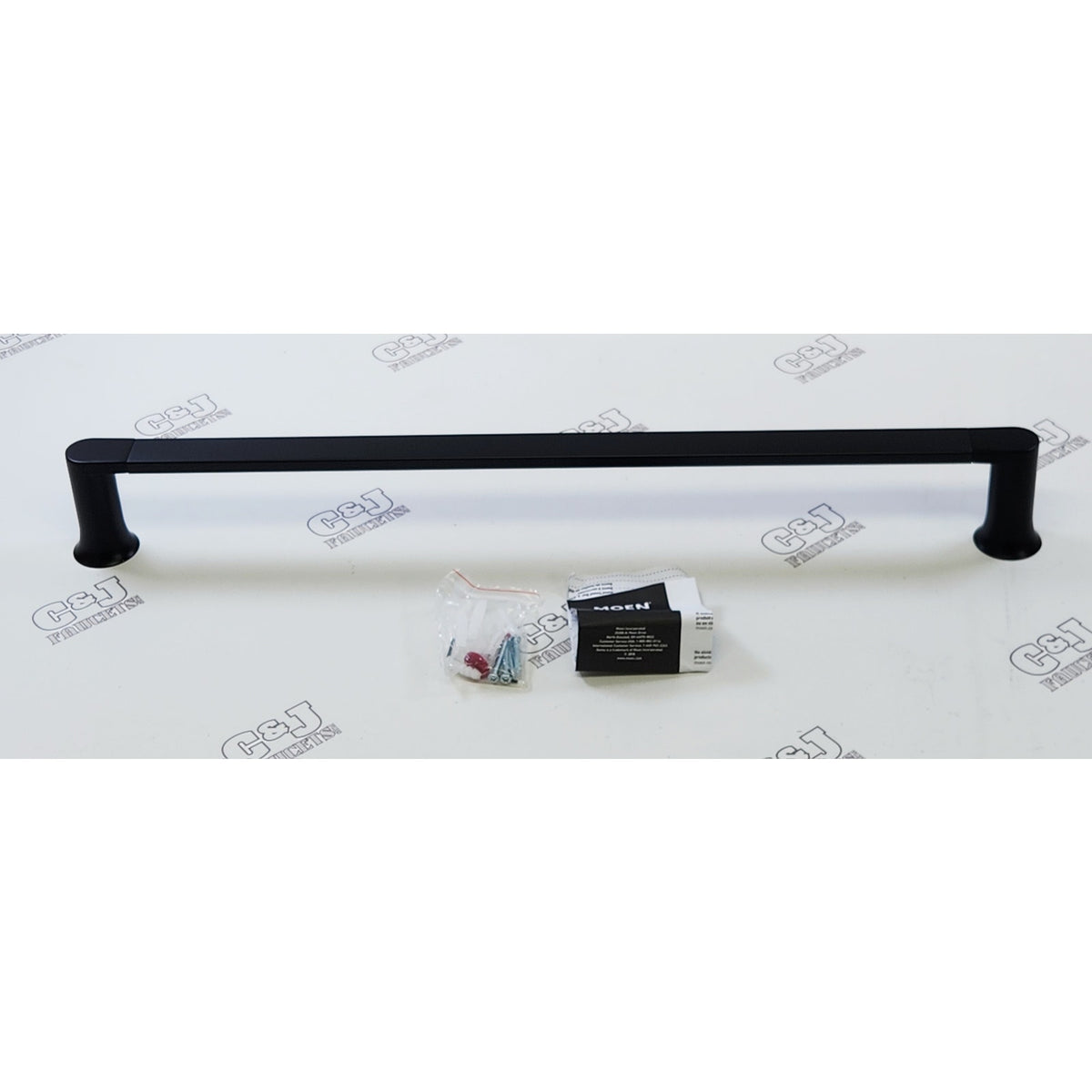 Moen BH3824BL Genta LX 24" Towel Bar - Matte Black