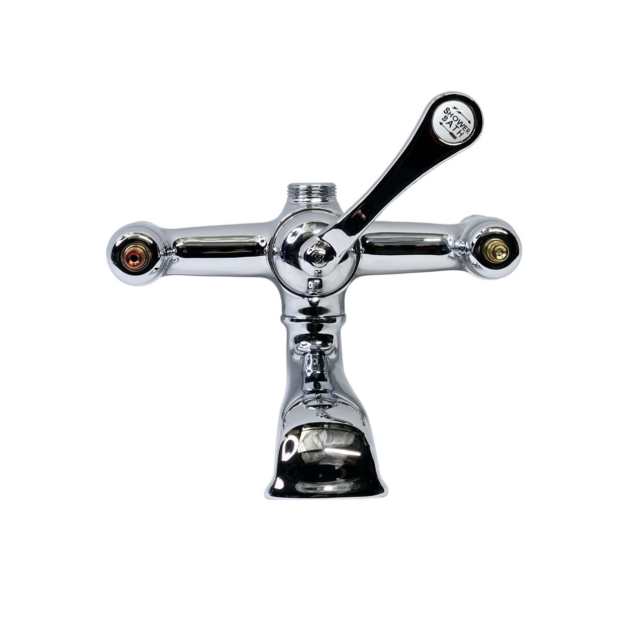 Signature Hardware HL-308-4-NH-CP English Telephone Faucet Body -Polished Chrome