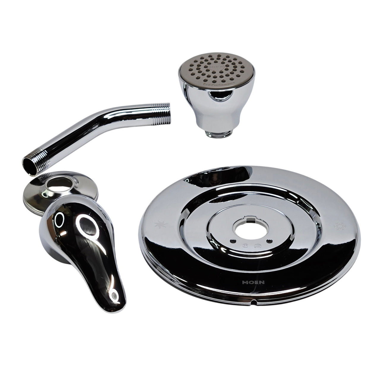 Moen TL473EP Chateau Shower Trim with Single Function Shower Head - Chrome