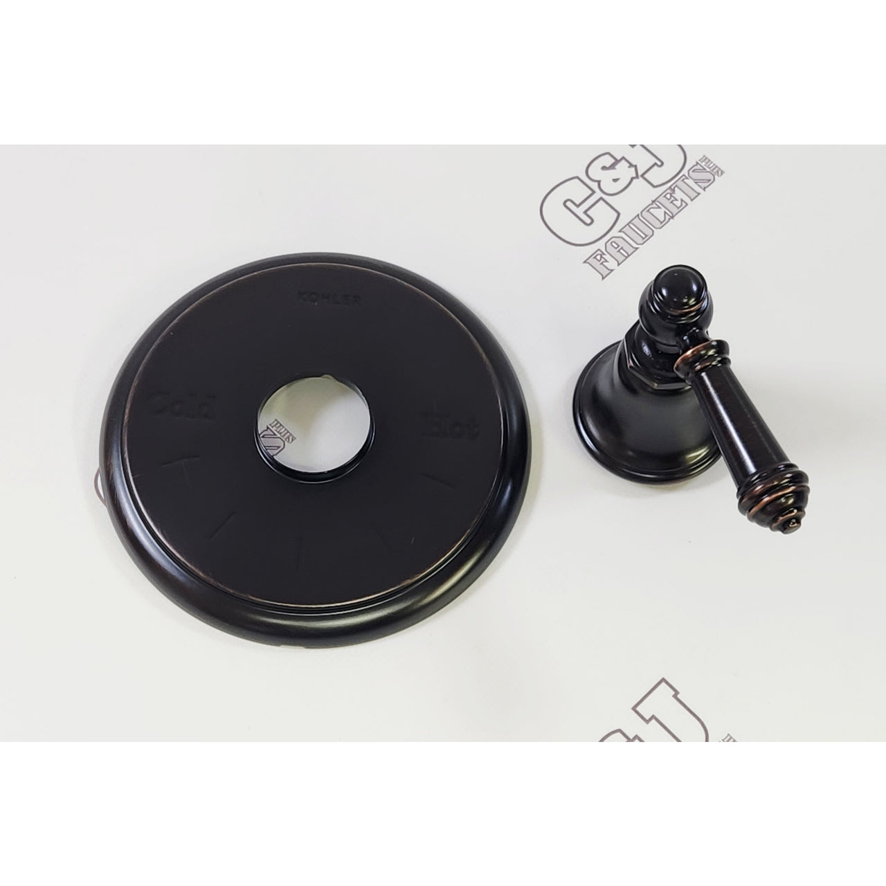 Kohler T72769-4-2BZ Artifacts Thermostatic Valve Trim Only - Oil Rubbed Bronze