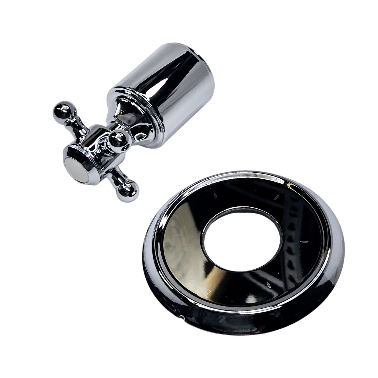 Signature Hardware 449737 Boca Raton Diverter Valve Trim - Chrome