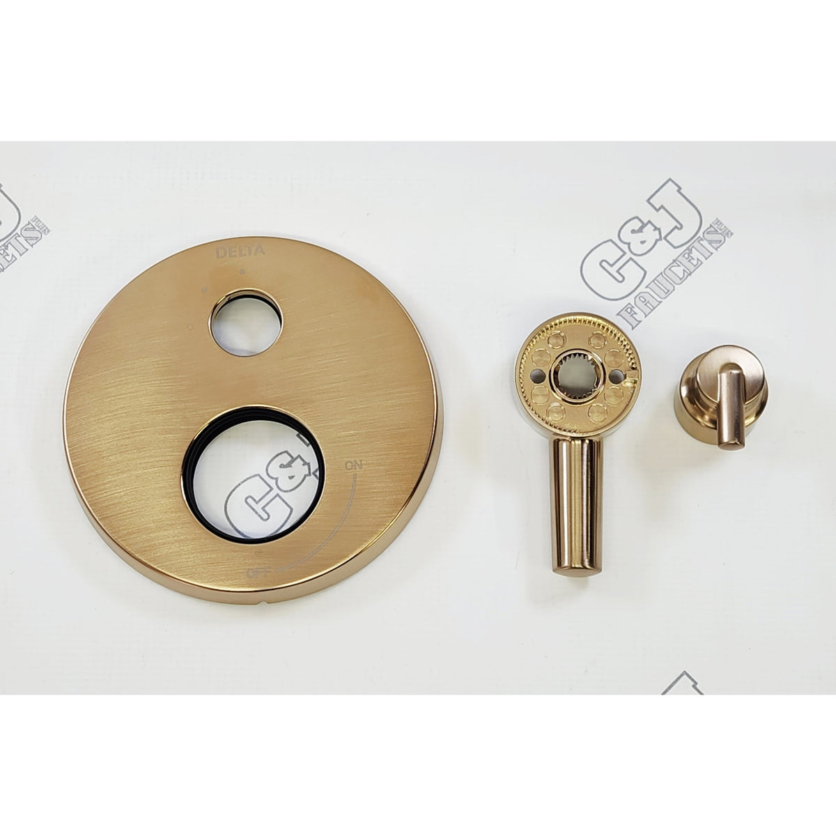Delta T27859-CZ Trinsic 3 Function Shower Valve Trim Only -Champagne Bronze READ